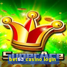 bet63 casino login